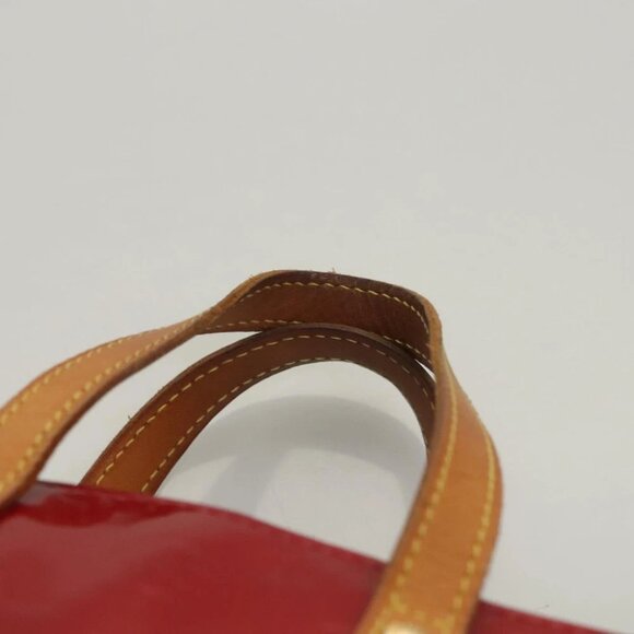 LOUIS VUITTON Monogram Vernis Reade PM Hand Bag Pomme D'amour M91990 Auth BA1427 - Picture 9 of 14